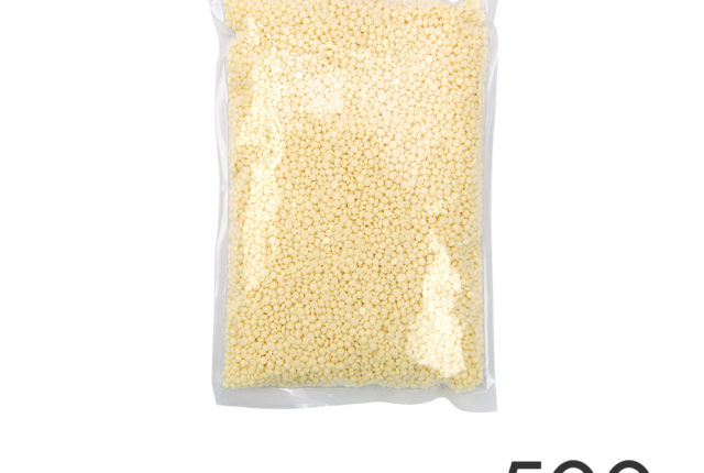 【1～4営業日以内に発送】ブラジリアンワックス粒状ハードワックス 500g ホワイトミルク REPICA ワックス脱毛・鼻毛脱毛(鼻毛ワックス)としても大人気