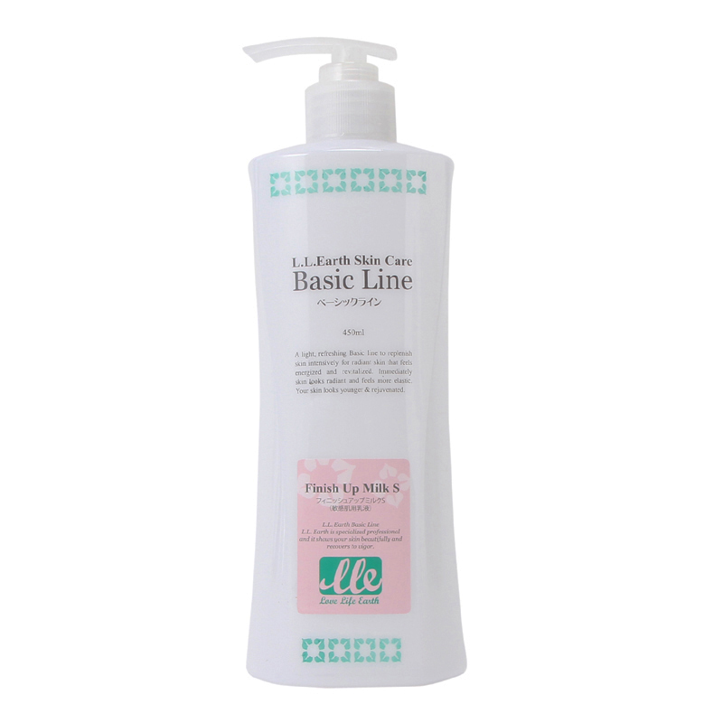 LLE フィニッシュアップミルクS 450ml 業務用エステ用品・サロン用品商材通販 | BEAUTY CART